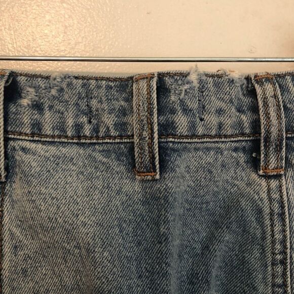 FREE PEOPLE Parker Denim Wrap Skirt.Size 24 - Picture 9 of 13
